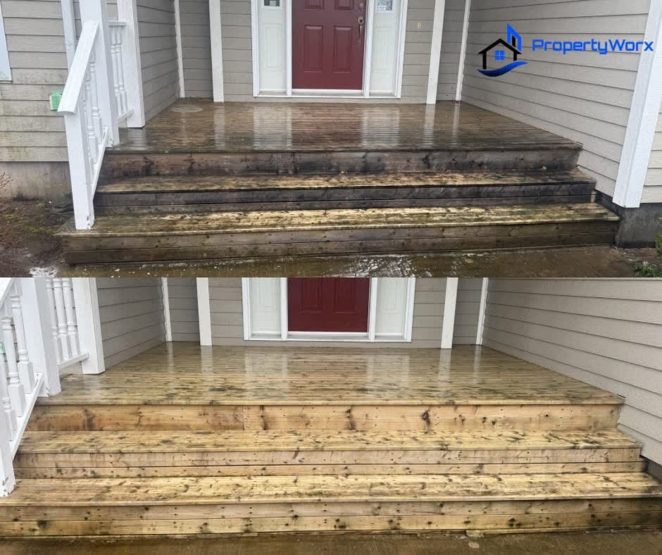 PropertyWorx window cleaning in the Annapolis Valley