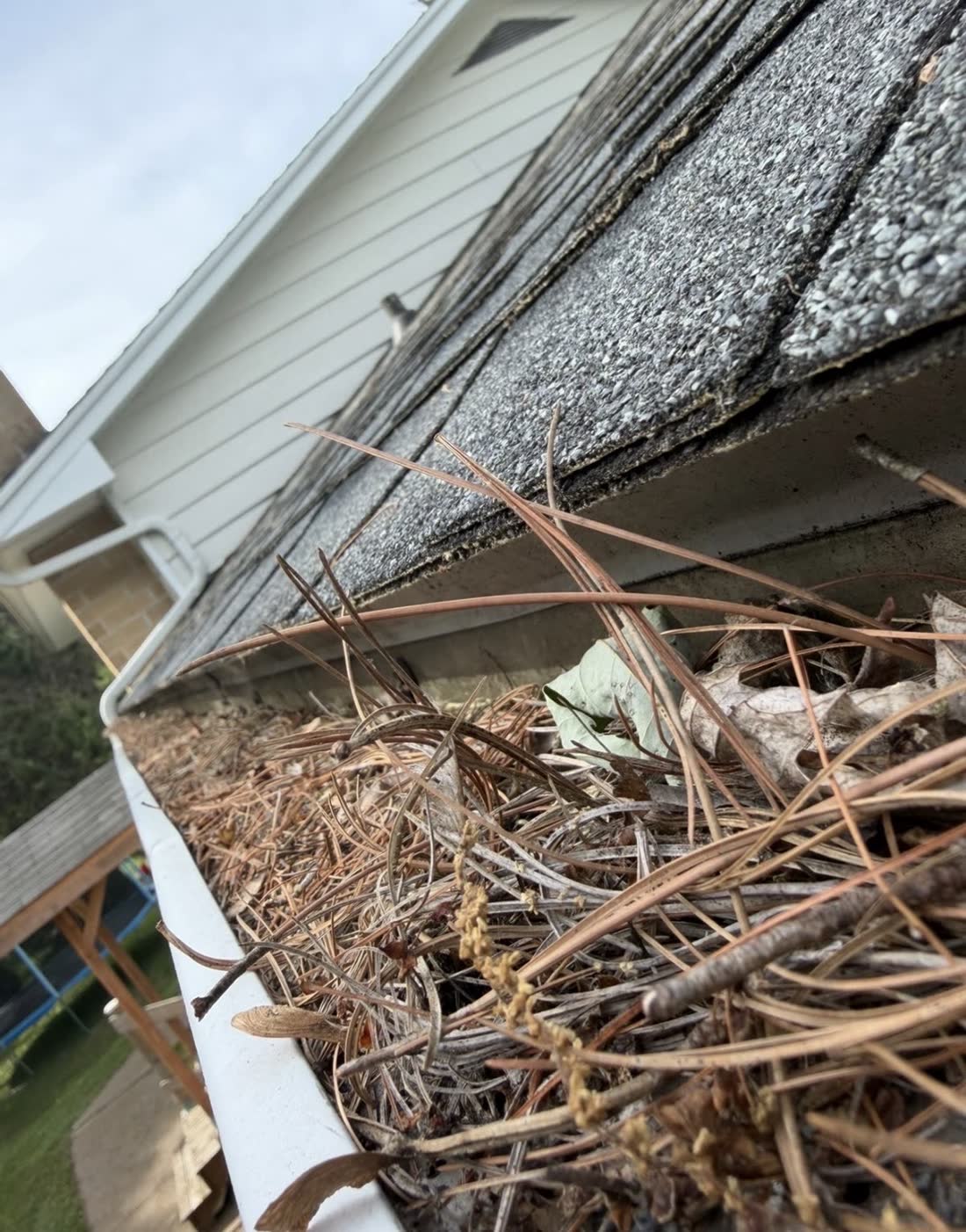 PropertyWorx gutter cleaning in the Annapolis Valley