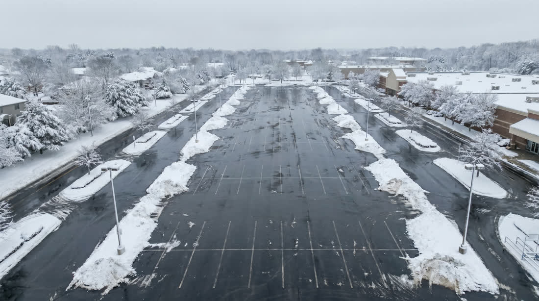 PropertyWorx snow removal in the Annapolis Valley